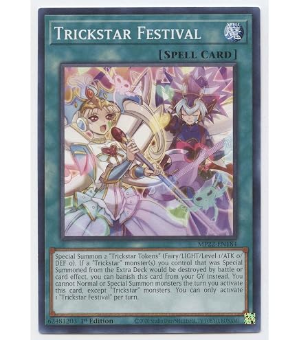 TRICKSTAR Amazon.com: Yu-Gi-Oh! - Trickstar Divaridis - SAST-EN049 - Savage